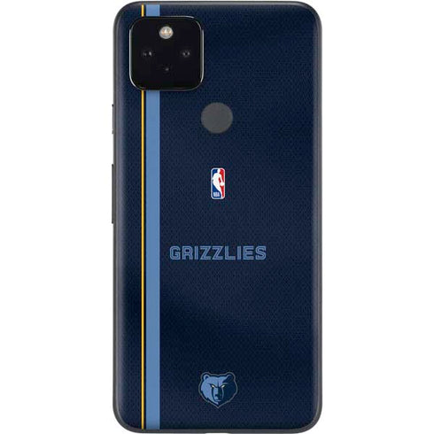 NBA Memphis Grizzlies Jersey Google Pixel 5a Skin